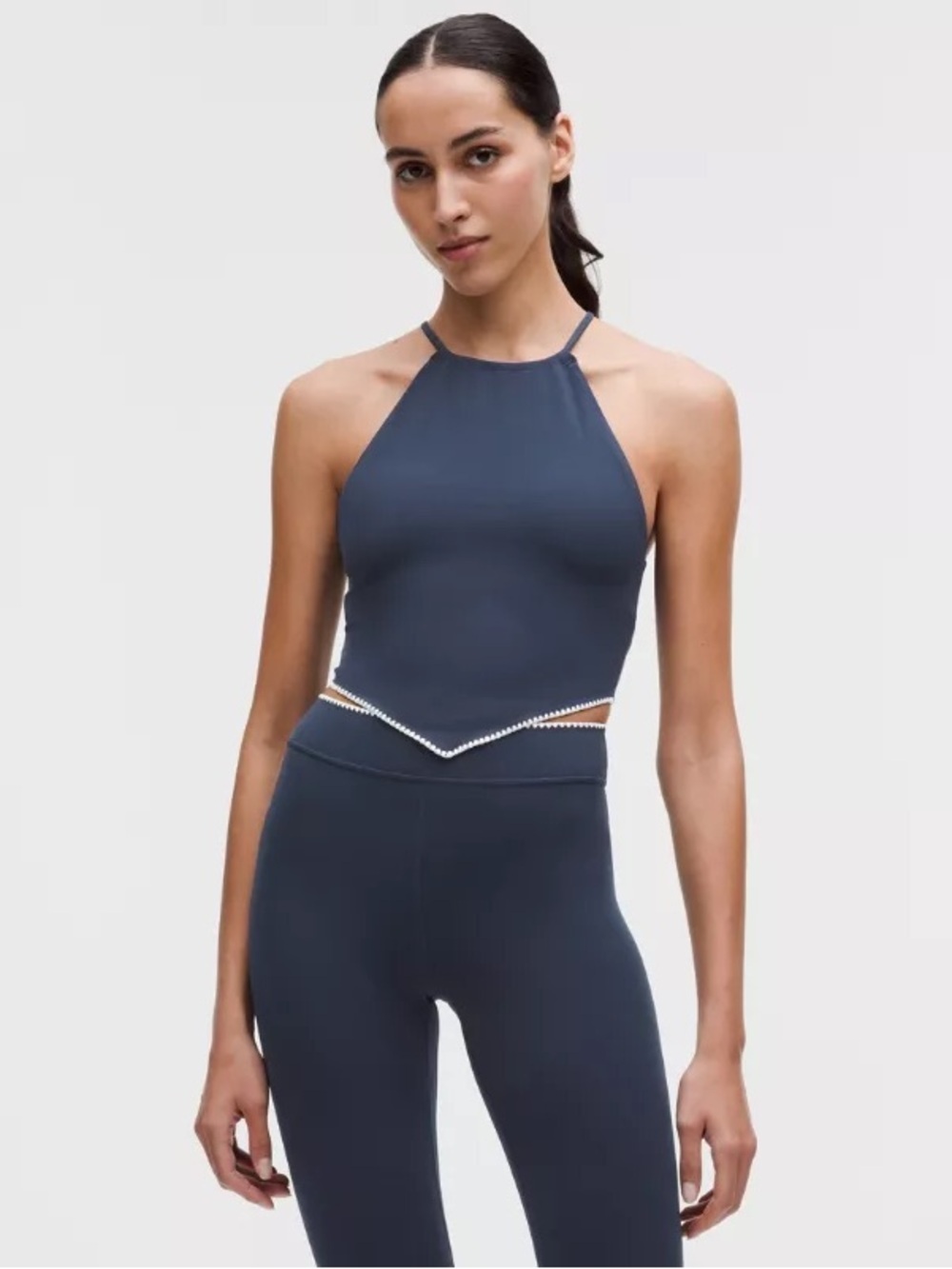 🆕💙 Lululemon Stitch Trim Halter Tank - Club Blue